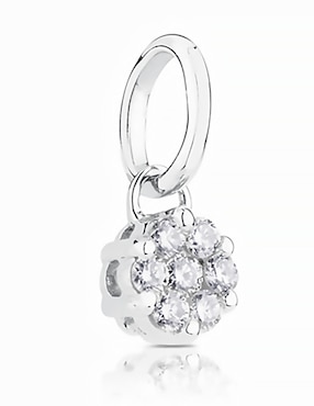 Dije circular Tous les classiques de oro blanco 18 K