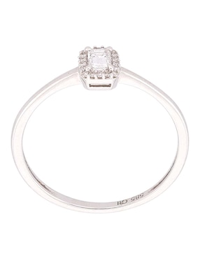 Anillo de compromiso de oro 14 k Jayda diamante