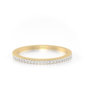 Chumbela De Oro 14 K Abba Joyas Zirconia