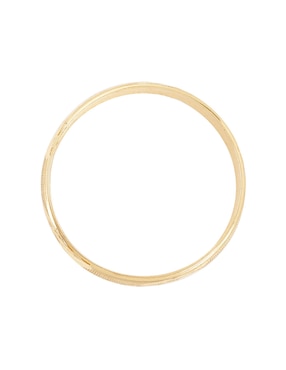 Argolla de oro 14 k D Cadena