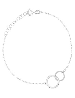 Pulsera Silvex Spa De Plata P 925 Con Acabado Brillante