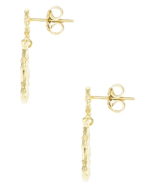 Aretes circulares Silvex Spa de plata P 925 con acabado brillante