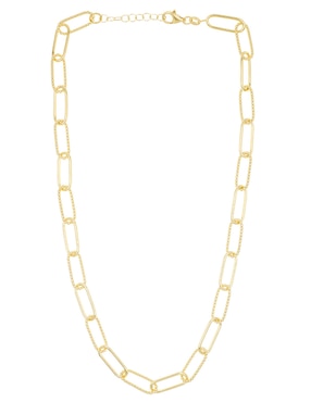 Collar de eslabones Silvex Spa de plata P 925