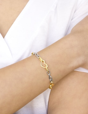 Pulsera Silvex Spa de plata P 925 con acabado brillante