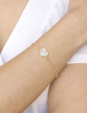 Pulsera Silvex Spa de plata P 925 con acabado brillante