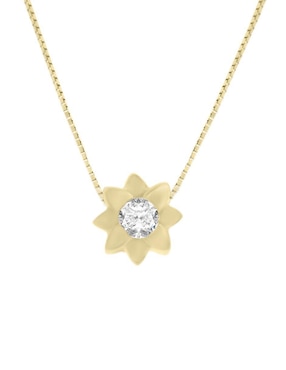 Colgante Y Dije De Estrella Fianelli Grazia Oro 14 K Diamante