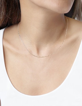 Collar D Cadena de oro 14 K