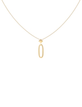 Collar ovalado Riccardo Orsato de oro 14 K
