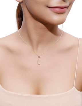 Collar ovalado Riccardo Orsato de oro 14 K