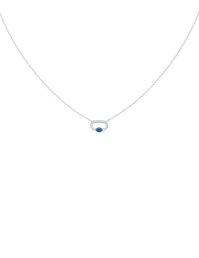 Collar Riccardo Orsato de oro blanco 14 K
