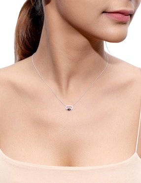 Collar Riccardo Orsato de oro blanco 14 K
