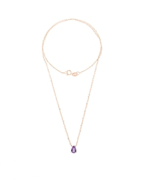 Dije de gota Valessa de oro 14 K