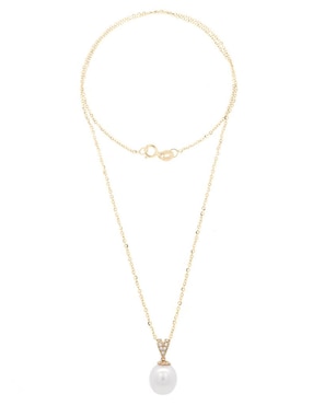 Dije ovalada Valessa de oro 14 K
