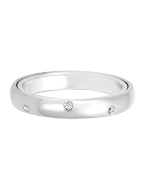 Argolla De Oro 14 K Klamore Diamante