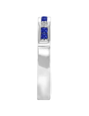Churumbela de oro 14 k Fascinare Mare zafiro y diamante