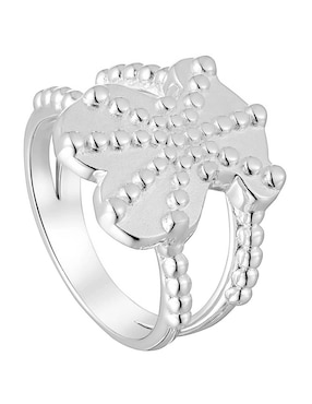 Anillo de oso Tous Grain P 925 de plata brillante