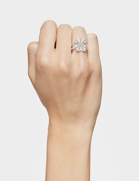 Anillo de oso Tous Grain P 925 de plata brillante