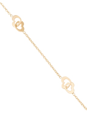 Pulsera Sini de oro 14 K con acabado pulido