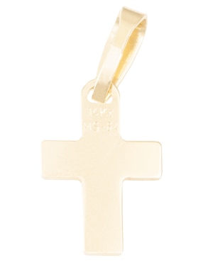 Dije de cruz Sini de oro 14 K