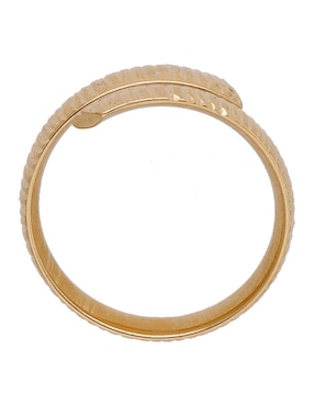 Anillo Sini 14 k de oro brillante