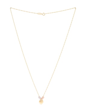 Collar con dije ra's al ghul Sini de oro 14 K