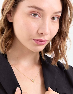 Collar con dije ra's al ghul Sini de oro 14 K