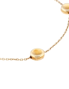 Pulsera Lusso de oro amarillo con acabado pulido
