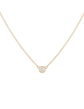 Gargantilla Valoro de oro amarillo 14 K