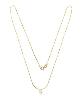 Colgante Y Dije Fianelli equilibrio de oro amarillo 14 K