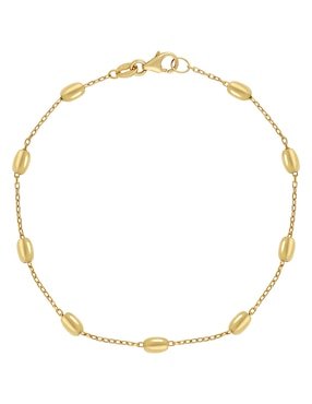 Pulsera Bony Levy de oro 14 k con acabado lustre