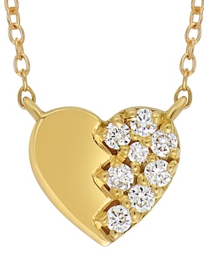 Collar de corazón Bony Levy Icon de oro 18 K