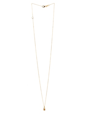 Collar cuadrado Bony Levy Bl Icon de oro 18 K