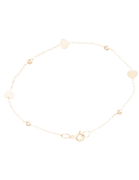 Pulsera Sini de oro 14 K con acabado brillante
