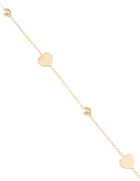 Pulsera Sini de oro 14 K con acabado brillante