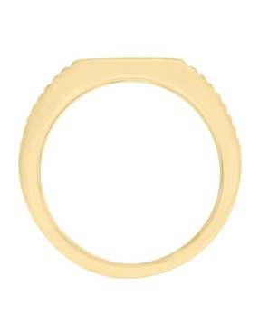 Anillo Fianelli Jesus 14 k de oro amarillo diamante brillante