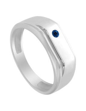 Anillo Fascinare Joaquin 14 k de oro zafiro brillante