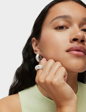 Anillo Tous Galia Basics P 925 de plata brillante