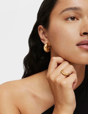 Anillo Tous Galia Basics de plata P 925 con acabado baño de oro