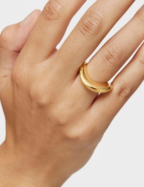 Anillo Tous Galia Basics de plata P 925 con acabado baño de oro