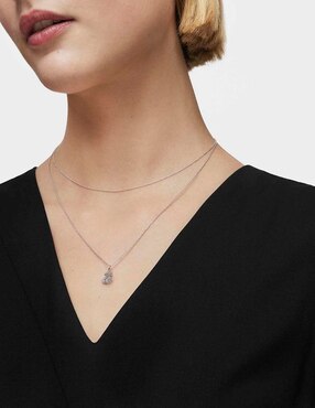 Collar de eslabones Tous de oro blanco 18 K