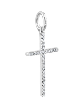 Dije de crucifijo Tous les classiques de oro blanco 18 K