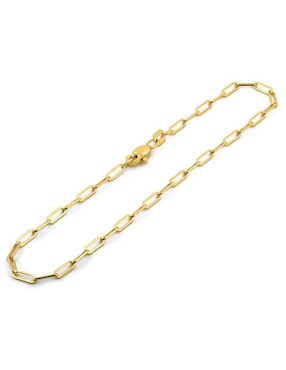 Pulsera Casa Del Anillo de oro 10 k con acabado liso