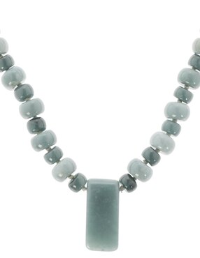 Collar y pulsera artesanal de Jade Kunz Tienda del Museo Nacional de Antropología