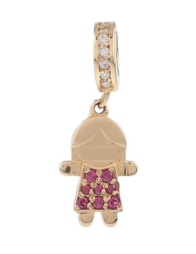 Dije de niña Fonelli de oro amarillo 14 K