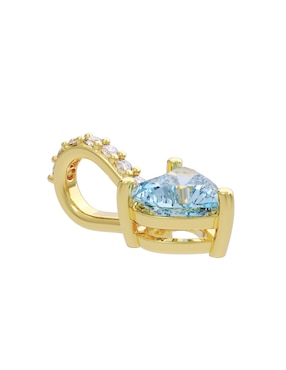 Charm de corazón Fonelli de oro amarillo 14 K
