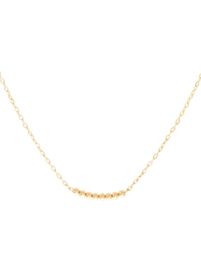 Collar Unoaerre de oro amarillo 14 K