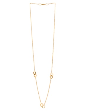 Collar Unoaerre de oro 14 K