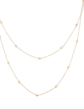 Collar Unoaerre Necklace de oro 14 K