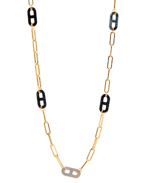 Collar de eslabones Unoaerre de oro 14 K