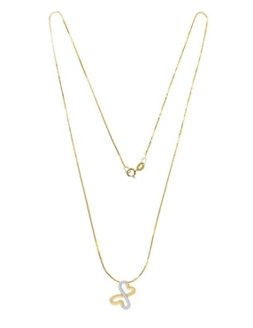 Colgante Y Dije Fianelli farin de oro amarillo 14 K